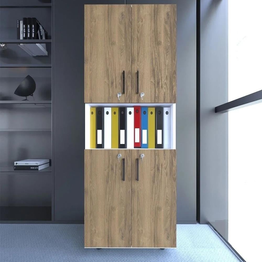 Bgr 4 Kapaklı Kilitli Ofis Klasör Dolabı resmi