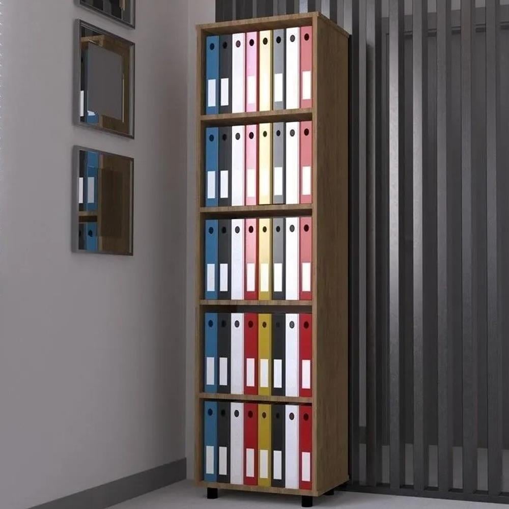 Bgr 8007 5 Katlı Ofis Klasör Dosya Ve Evrak Dolabı Çam resmi