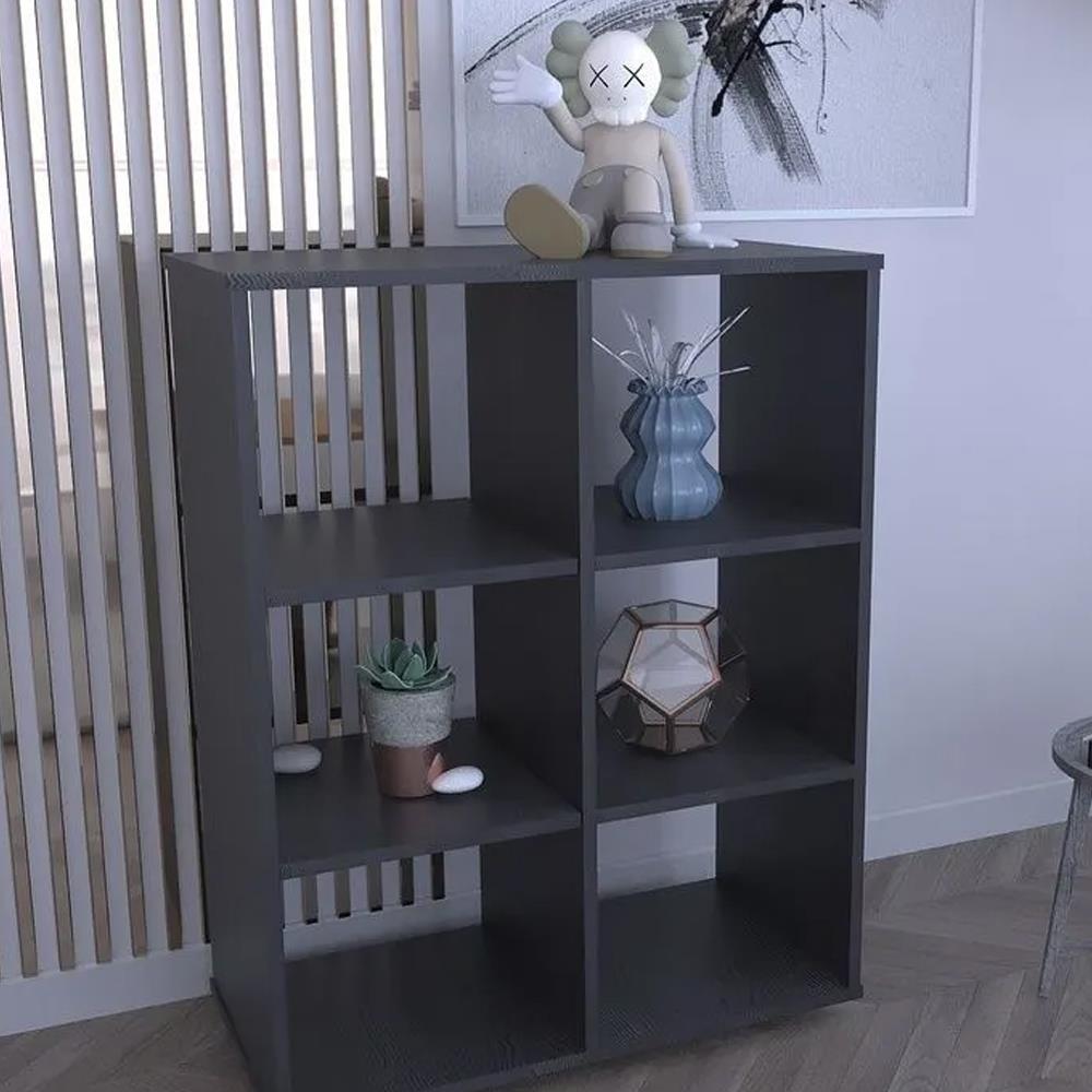 Bgr 8021 Modern Kitaplık Antrasit resmi