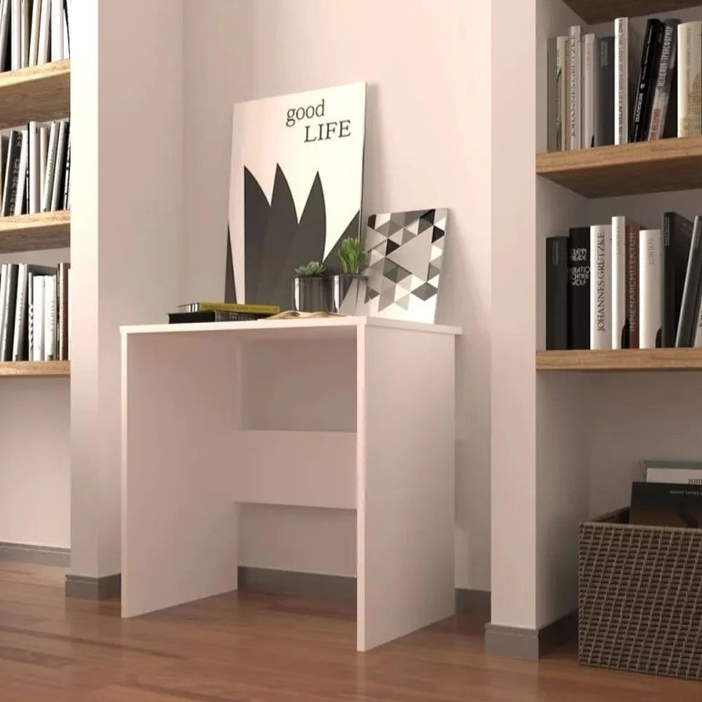 Bgr 7017 Modern Çalışma Masası Beyaz resmi
