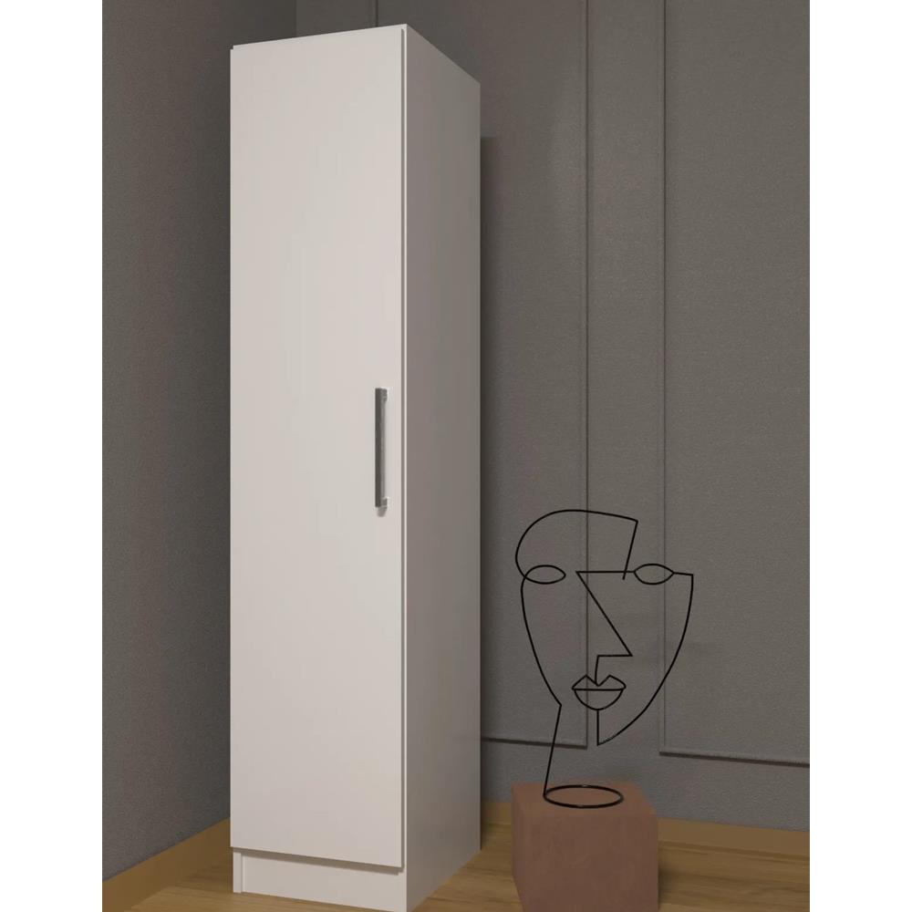 Bgr 7054 Tek Kapılı Raflı Gardırop resmi