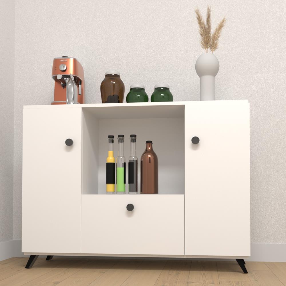 Bgr 7036 Dekoratif Çok Amaçlı Mutfak Dolabı resmi