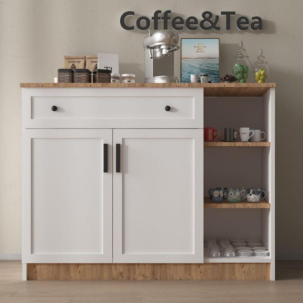 Bgr 5727 Açık Raflı Modern Kahve Köşesi resmi