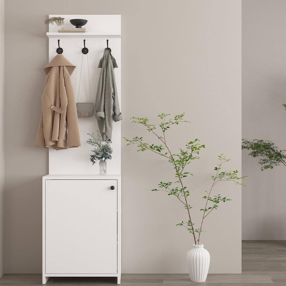 Bgr 0013 Portmanto Beyaz resmi