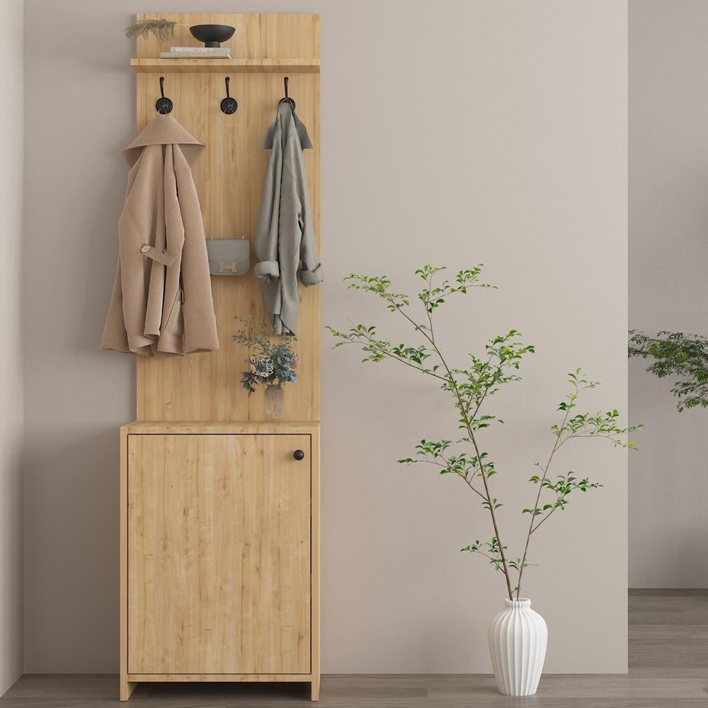 Bgr 0014 Portmanto Safir Meşe resmi