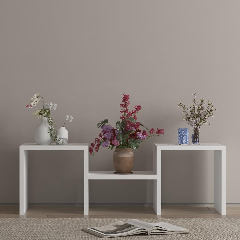 Bgr 0020 Çiçek Standı Beyaz resmi