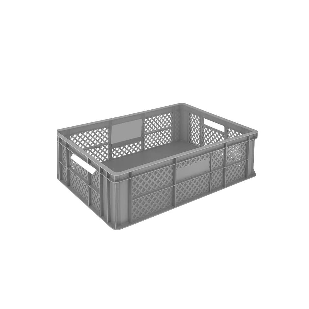 Sembol Spk 4620 Ak Delikli Altı Kapalı Sanayi Tipi Kasa Gri 400X600X200Mm resmi