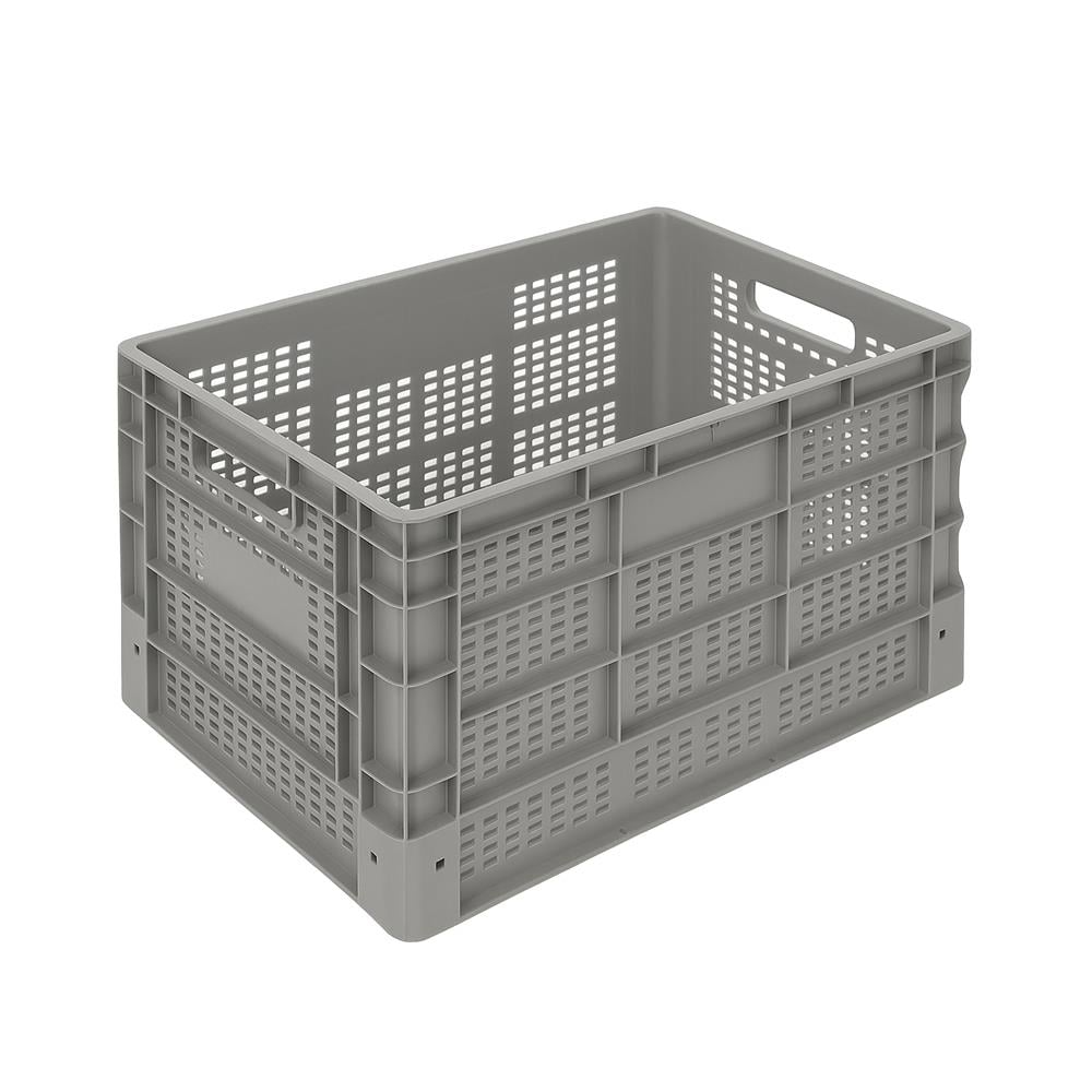 Sembol Spk 4633 Ak Delikli Altı Kapalı Sanayi Tipi Kasa Gri 400X600X330Mm resmi