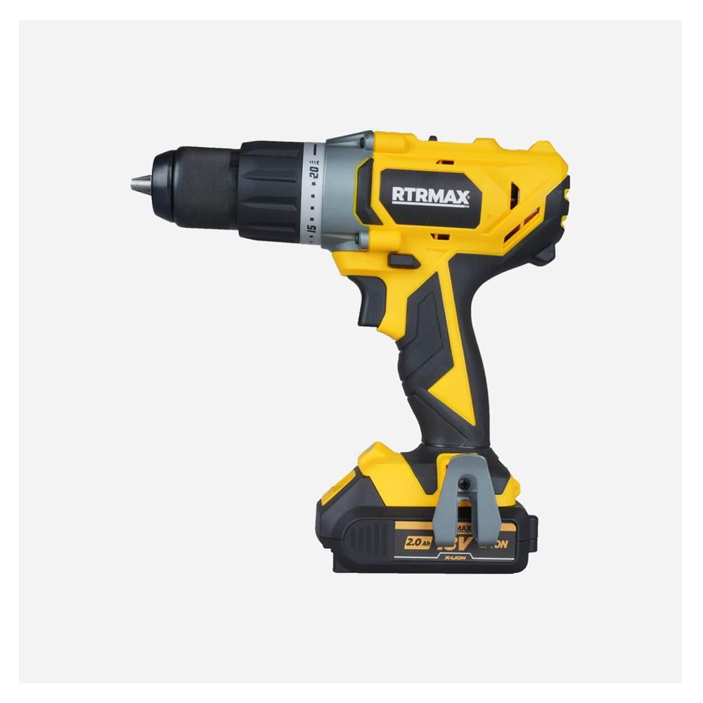 Rtrmax Rtx1820 X-Lion Çift Akülü Darbeli Matkap Vidalama 18V 2X2Ah resmi
