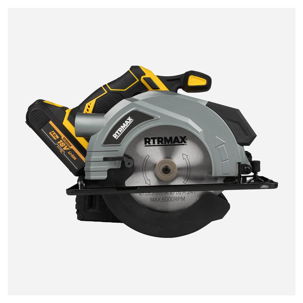 Rtrmax Rtx3080 X-Lion Çift Akülü Daire Testere 18V 2X4Ah resmi