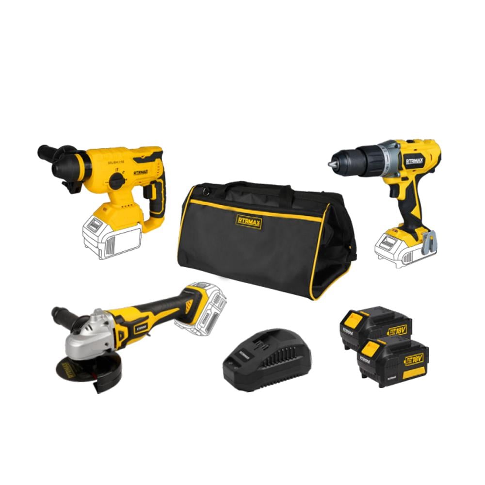 Rtrmax Set050 X-Lion Akülü 3'Lü Combo Set resmi