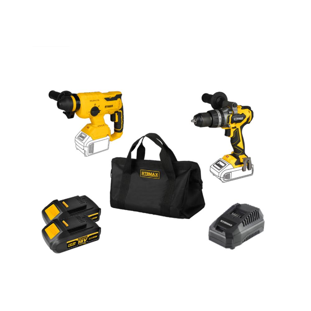 Rtrmax Set051 X-Lion Akülü 2'Li Combo Set resmi