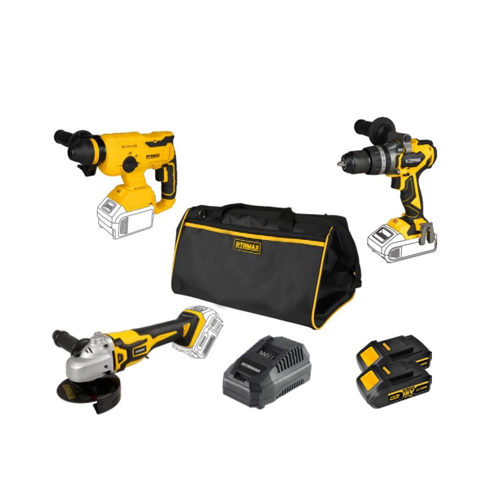 Rtrmax Set052 X-Lion Akülü 3'Lü Combo Set resmi