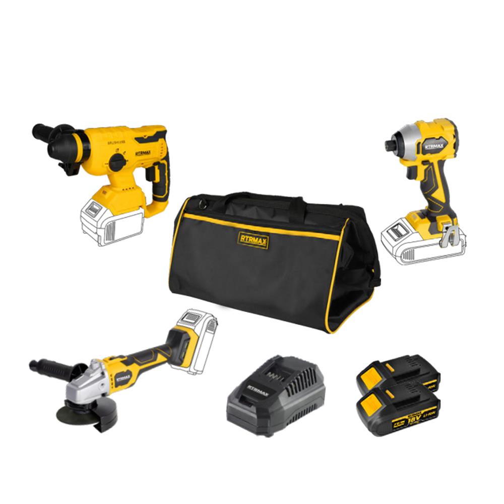 Rtrmax Set053 X-Lion Akülü 3'Lü Combo Set resmi