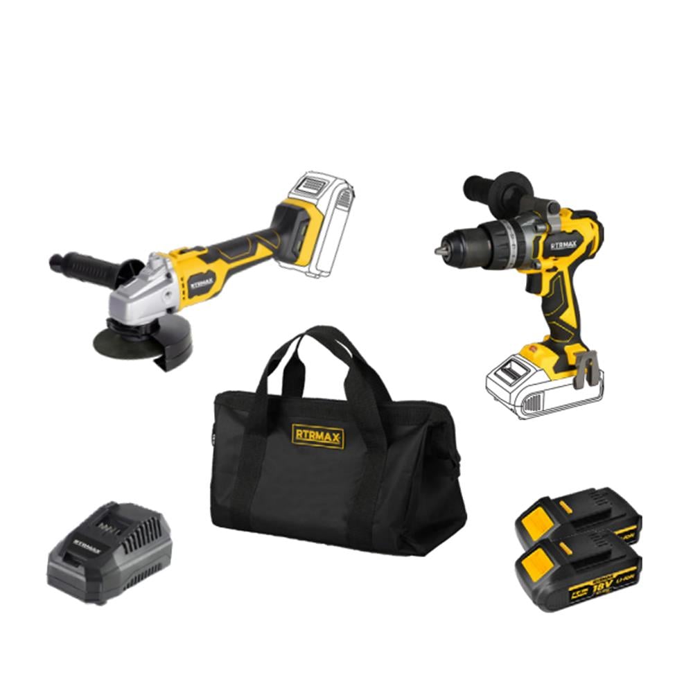 Rtrmax Set055 X-Lion Akülü 2'Li Combo Set resmi