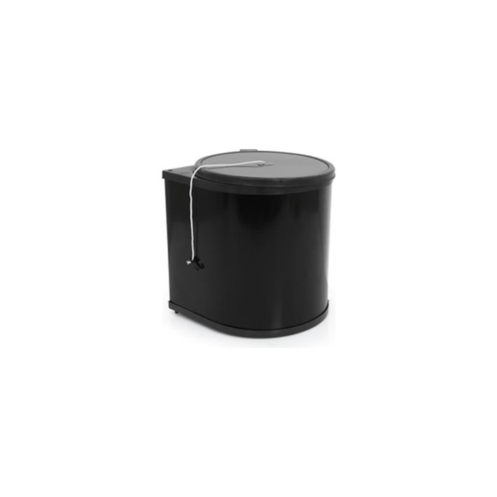 Efor Dolap İçi Çöp Kovası 11 Lt Siyah resmi