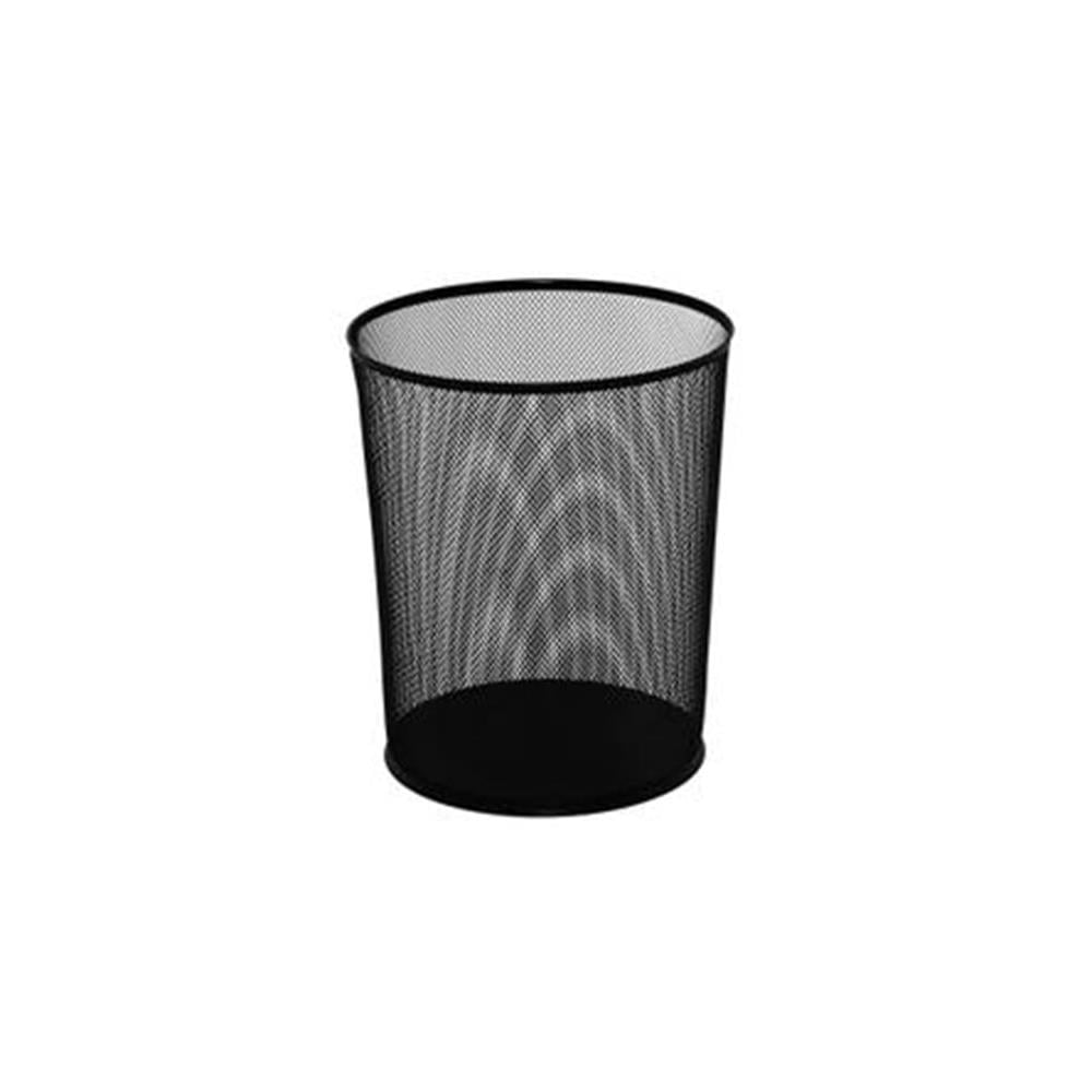 Efor Ofis Tipi Fileli Çöp Kovası Siyah resmi