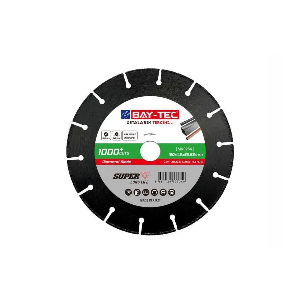 Bay-Tec Çok Amaçlı Elmas Testere 115X1.3X22.23Mm Mk0283 resmi