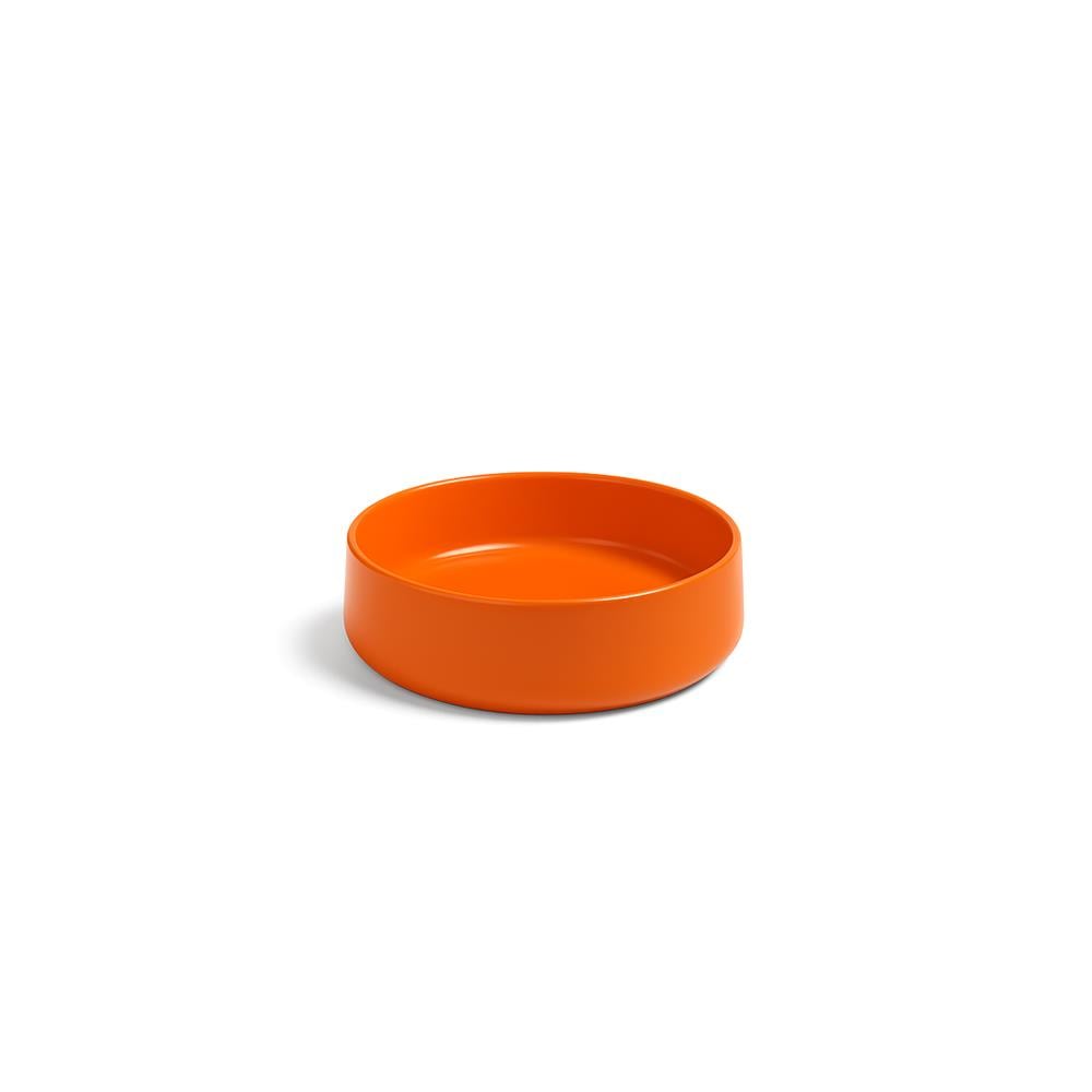 Newarc Sonic Tezgah Üstü Lavabo Parlak Turuncu 35X35X16 Cm Cm Art.L.004.O resmi