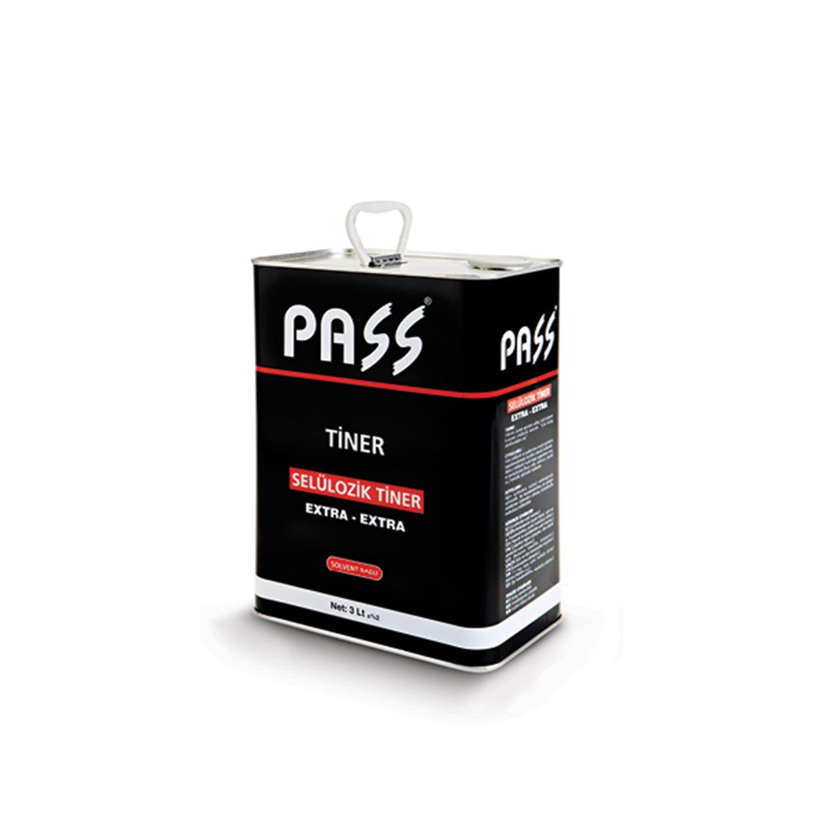 Pass Ary Selülozik Tiner 2 1/2 (1900 Gr) resmi