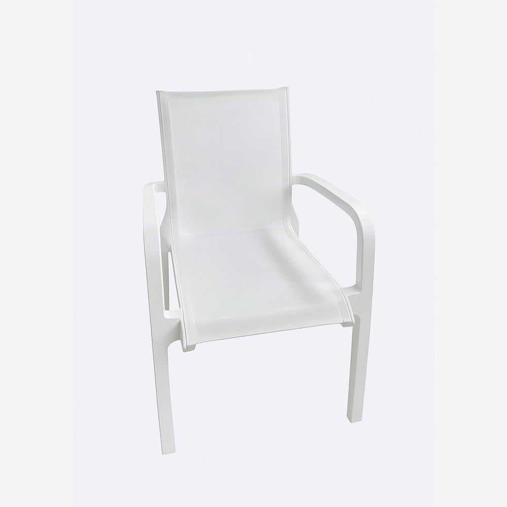 Brezza 2528 Royal Fileli Koltuk Beyaz resmi