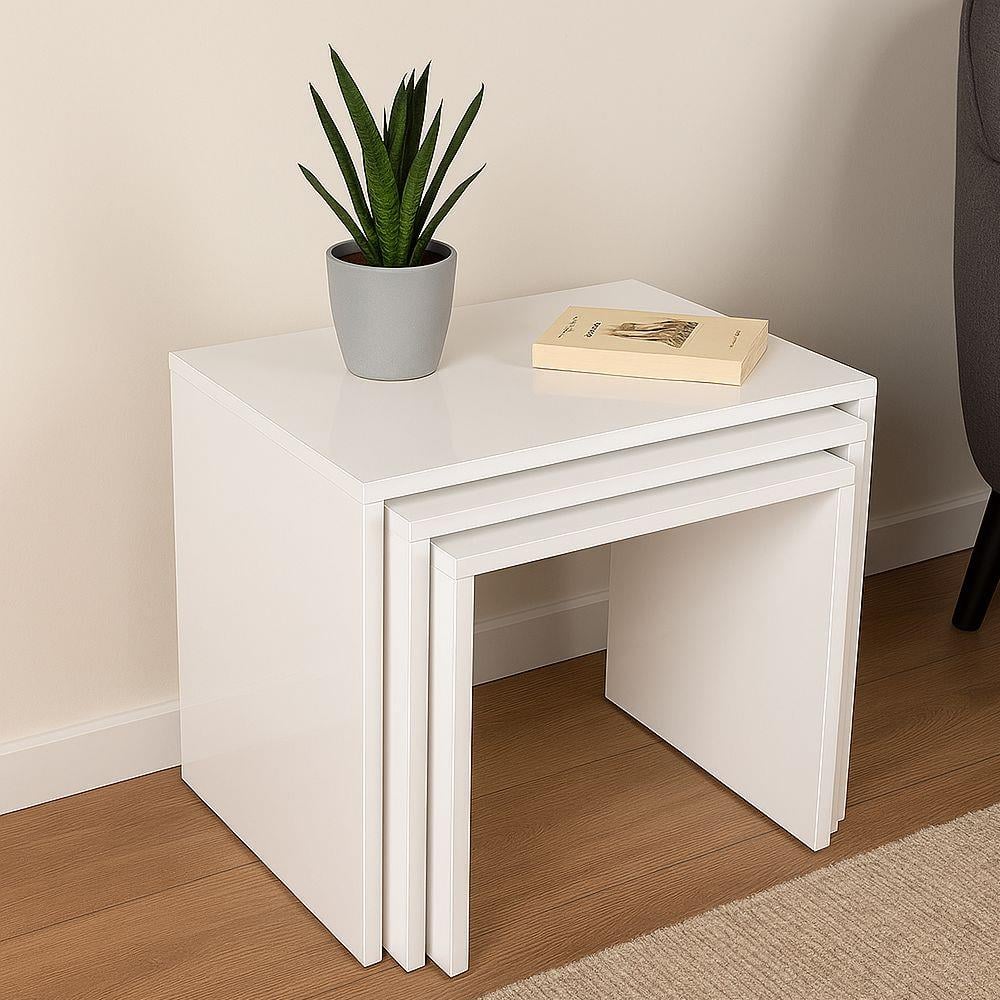 Bgr Zigon Sehpa 3 Parça 4050 resmi