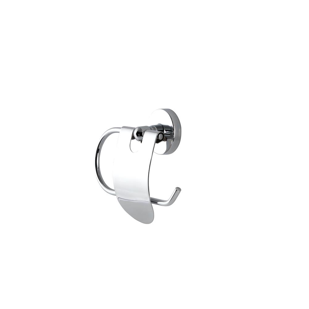 Newarc Minline Tuvalet Kağıtlık Kapaklı Krom 646151 resmi