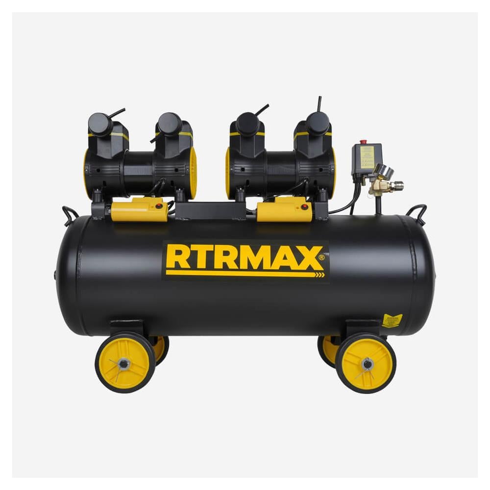 Rtrmax Rtm7460 Yüksek Hızlı Yağsız Kompresör 100 Lt resmi