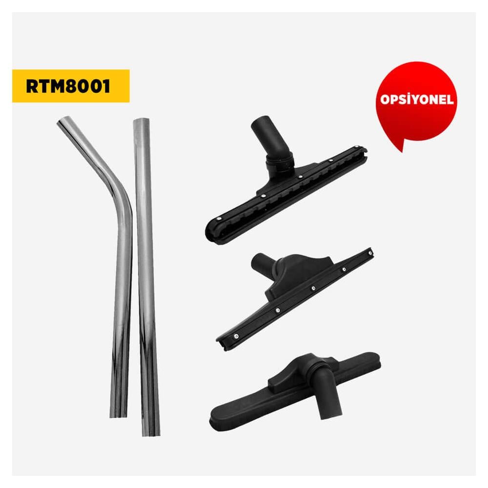 Rtrmax Rtm8001 Süpürge Aksesuar Seti 5 Parça resmi