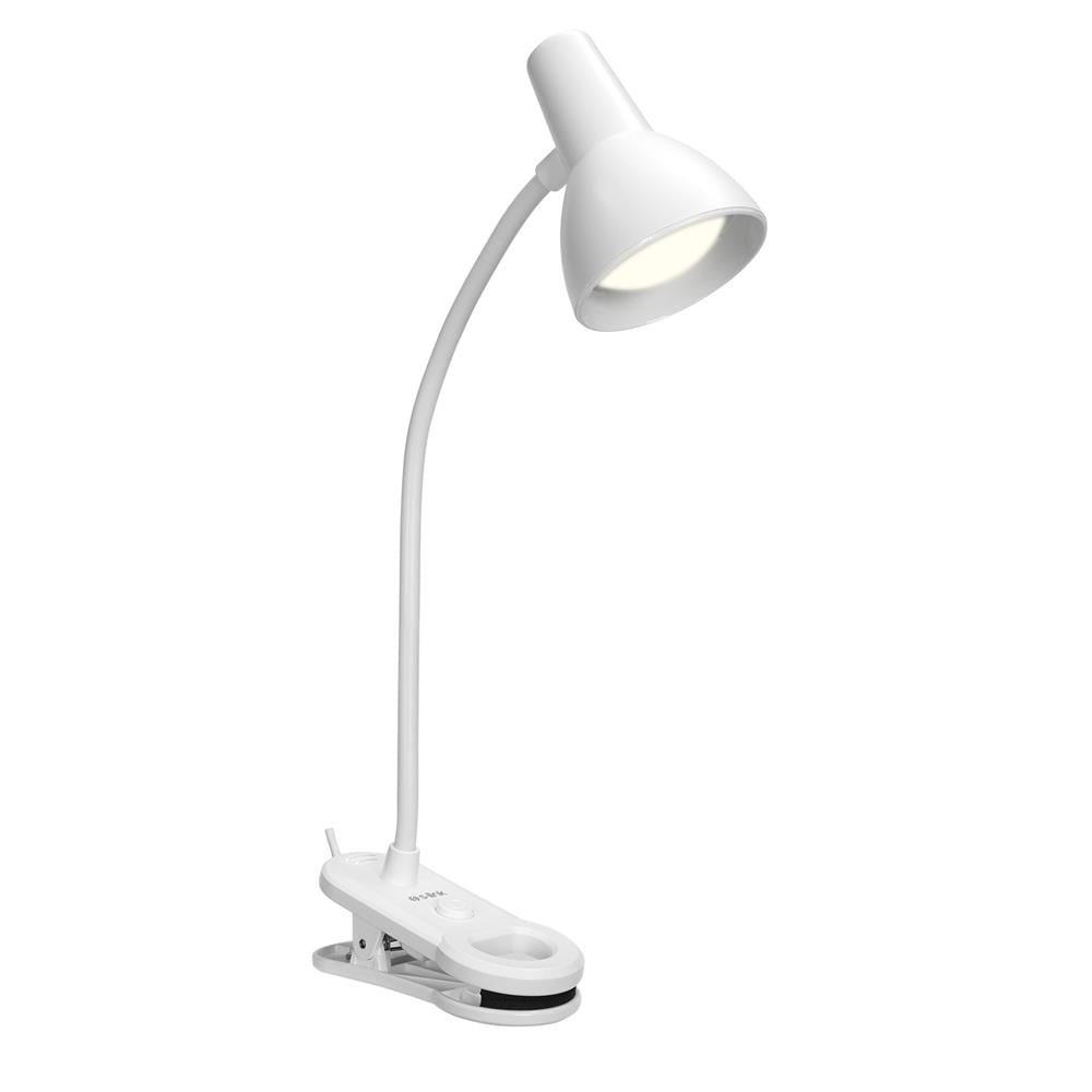 S-Link Sl-M9000 Usb Destekli Beyaz Masa Klipsli 6 Smd Ledli Okuma Lambası resmi