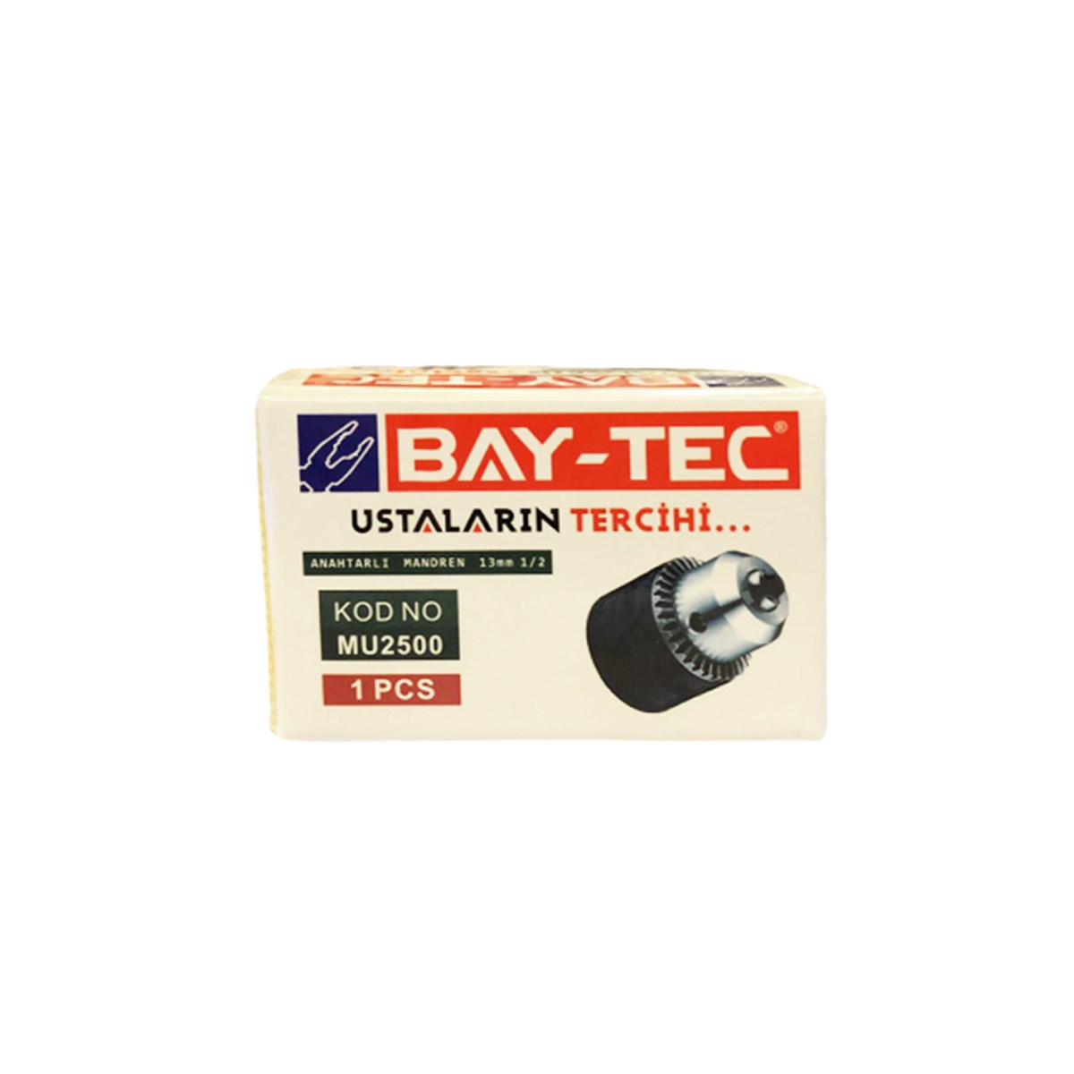 Bay-Tec Anahtarlı Mandren 13mm 1/2'' Mu2500 resmi