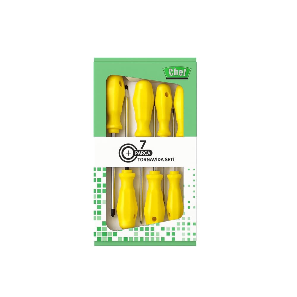 Chef Tools Tornavida Seti 7'li resmi