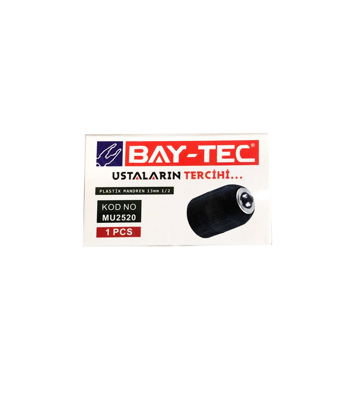 Bay-Tec Plastik Matkap Mandreni 13mm 1/2'' Mu2520 resmi