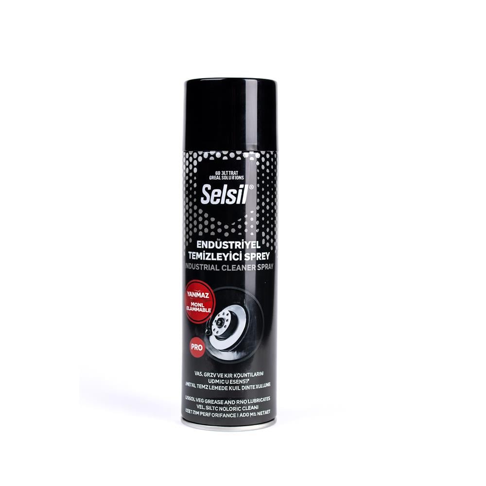 Selsil Endüstriyel Temizleyici Yanmaz  Sprey 500 Ml resmi