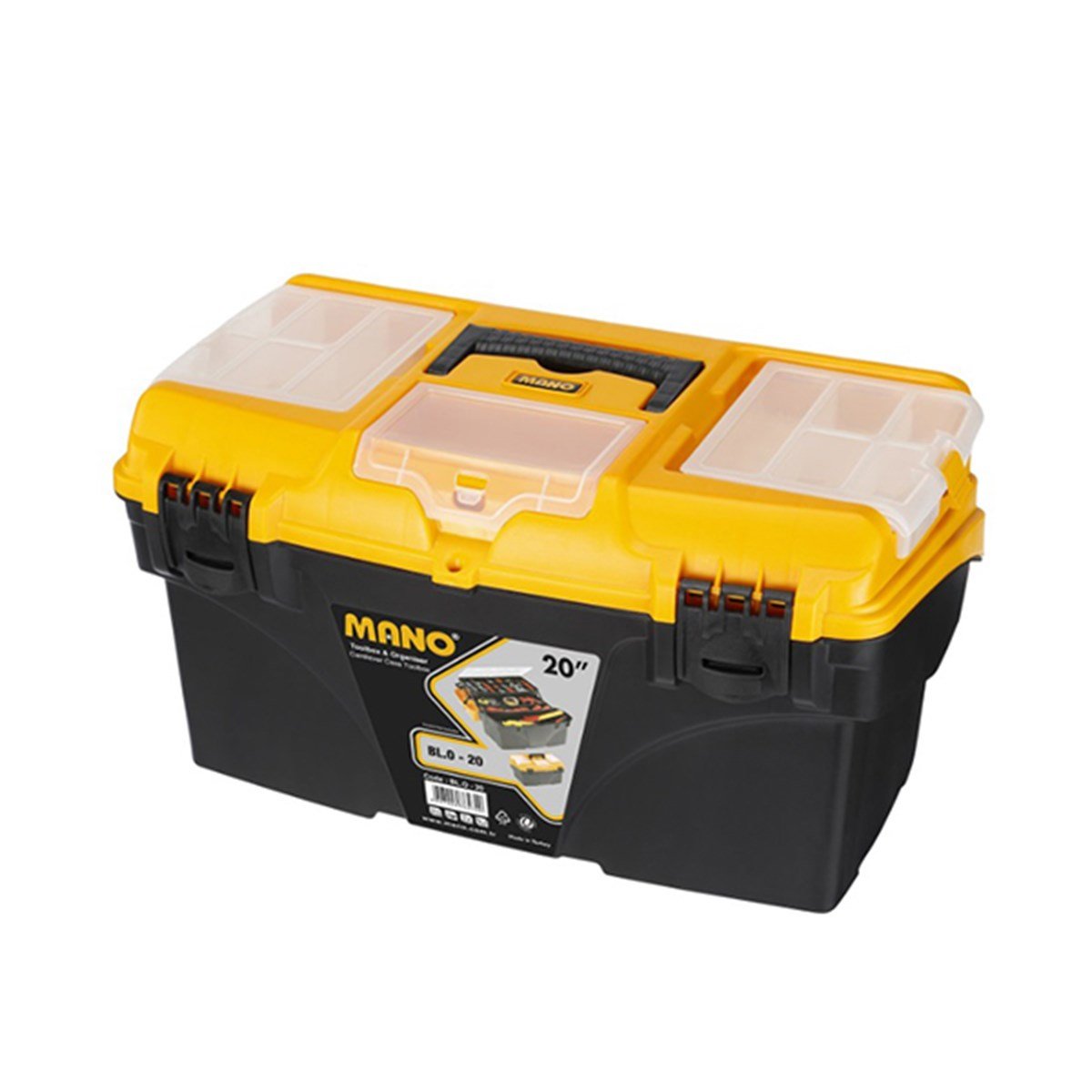 Mano Raflı Takım Çantası 20'' Bl.O-20 resmi