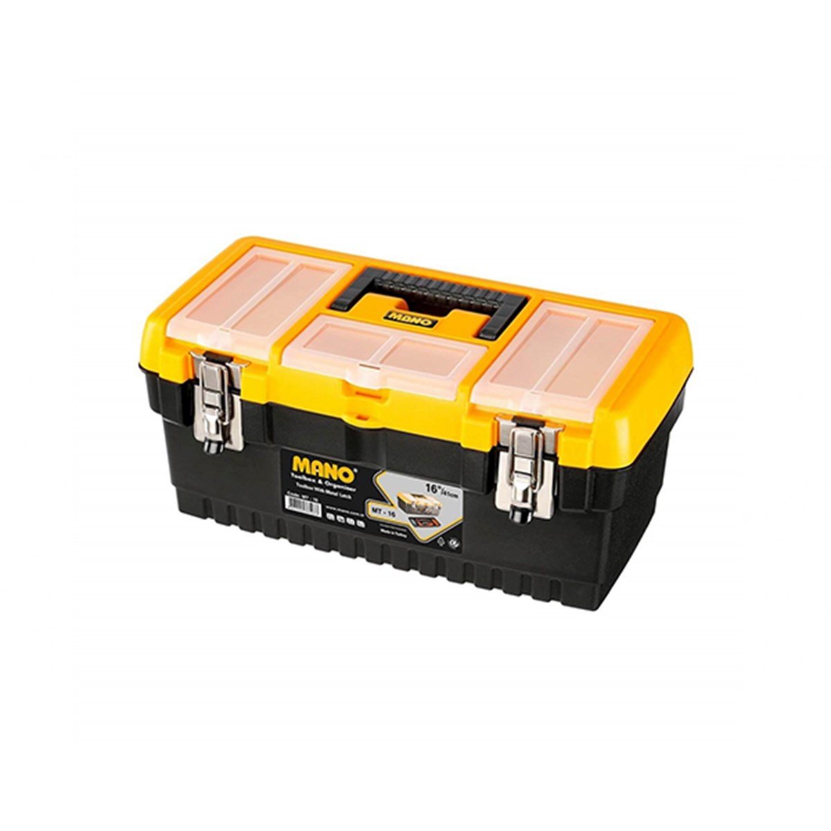 Mano Metal Kilitli Takım Çantası 16" Mt-16 resmi