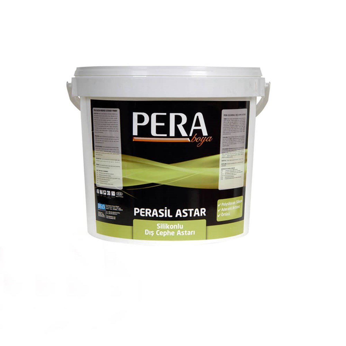 Perasil Silikonlu Dış Cephe Astarı 15 Lt (20 Kg) Beyaz resmi