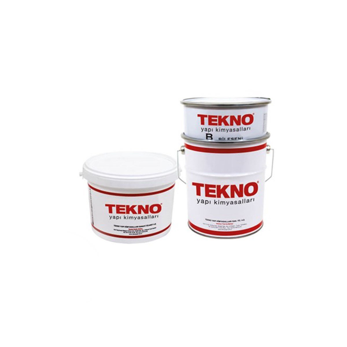Teknobond 450 Üç Bileşenli Epoksi Tamir Harcı 8Kg resmi