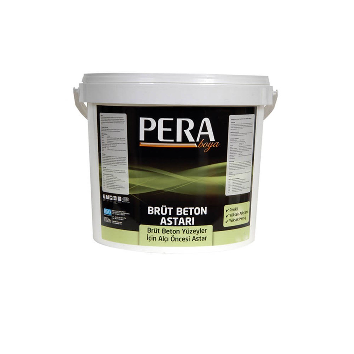 PERA Brüt Beton Astarı 12 Kg (Alçı Sıva Öncesi Astar) resmi