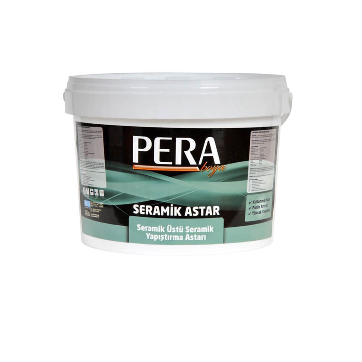 PERA Seramik Üstü Seramik Yapıştırma Astarı 10Kg resmi