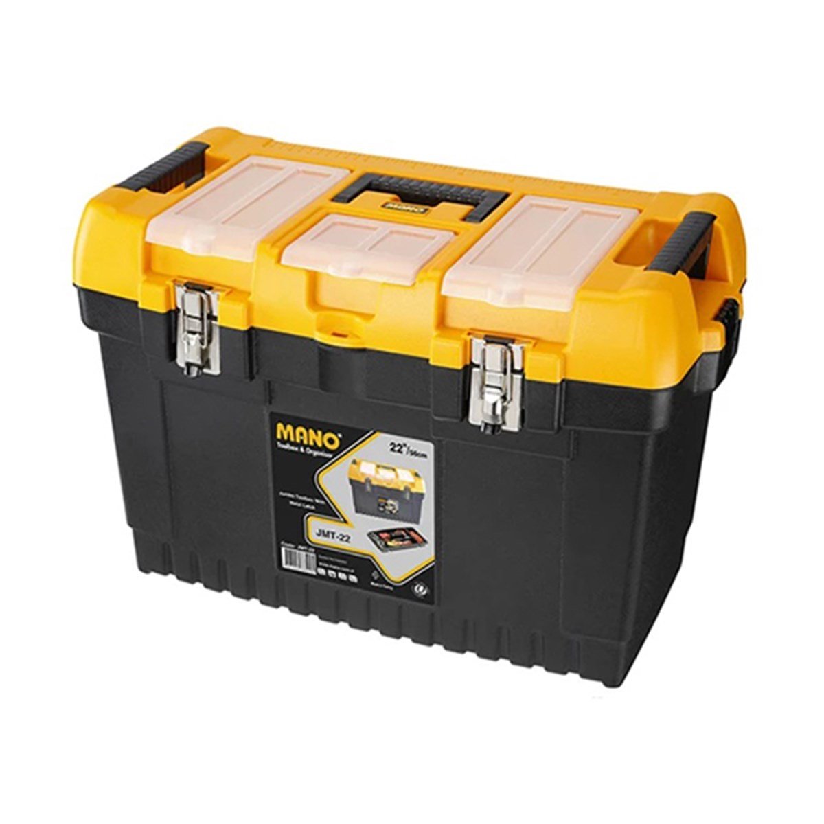 Mano Takım Çantası 22" Jumbo Prof. JMT-22 Metal Kilit resmi