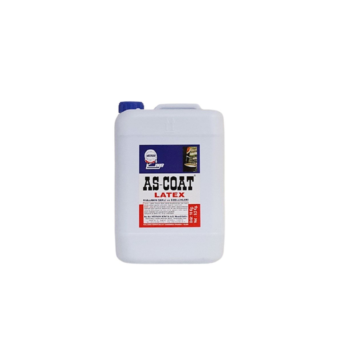As-Coat Latex 10 Kg resmi