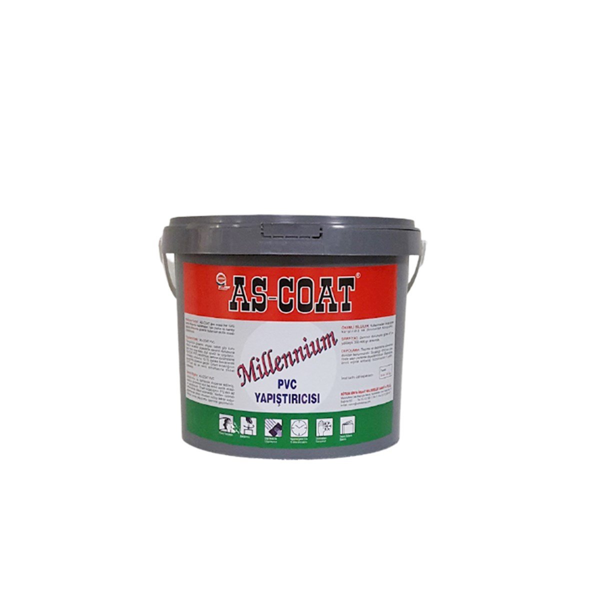 As-Coat Milenyum Konut Tipi Pvc Yapıştırıcı 15 Kg resmi