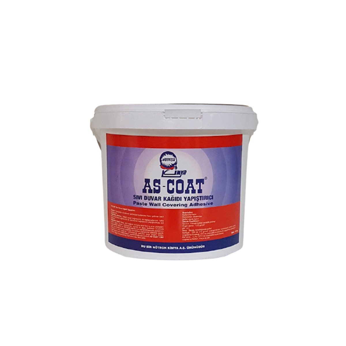 As-Coat Vinil Duvar Kağıdı Tutkalı 15 Kg resmi