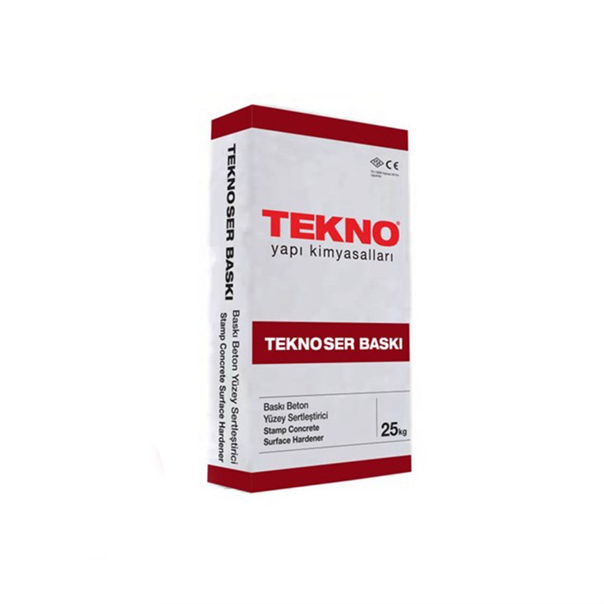 TEKNOSER Baskı Beton Sertleştirici Gri 25/1 resmi