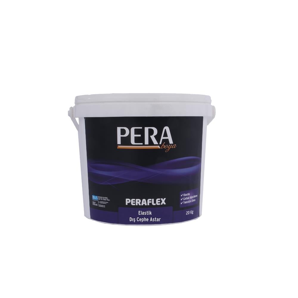 Peraflex Elastik Dış Cephe Astarı 15 Lt (20 Kg) Beyaz resmi