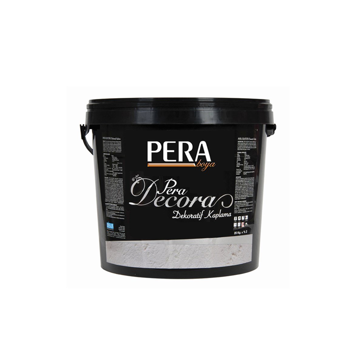 Pera Decora Dekoratif Kaplama Astarı 25 Kg Beyaz resmi