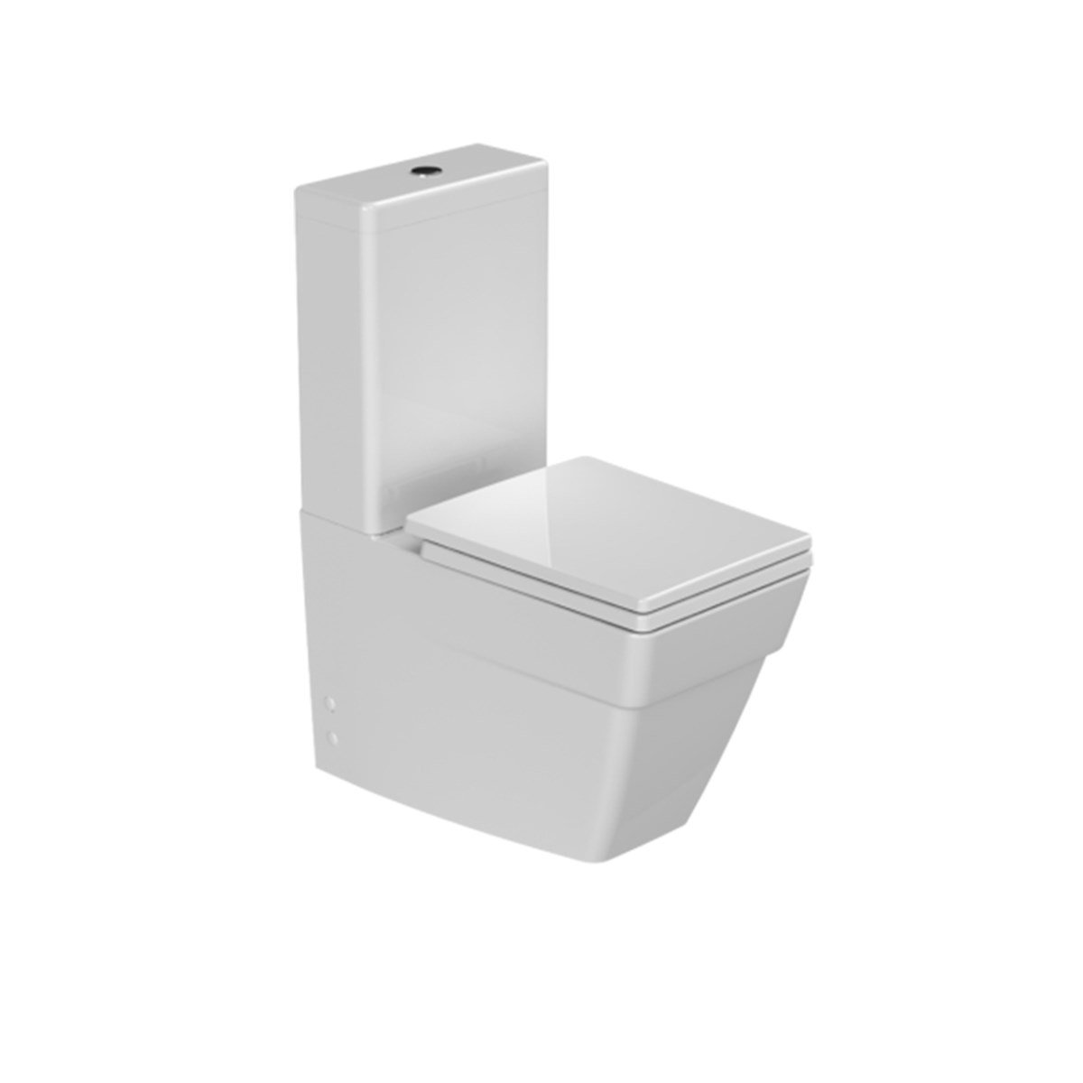 Turkuaz Mona Duvara Sıfır Klozet Takımı (Uf Kapak+İç Takım Dahil) Set006006 resmi