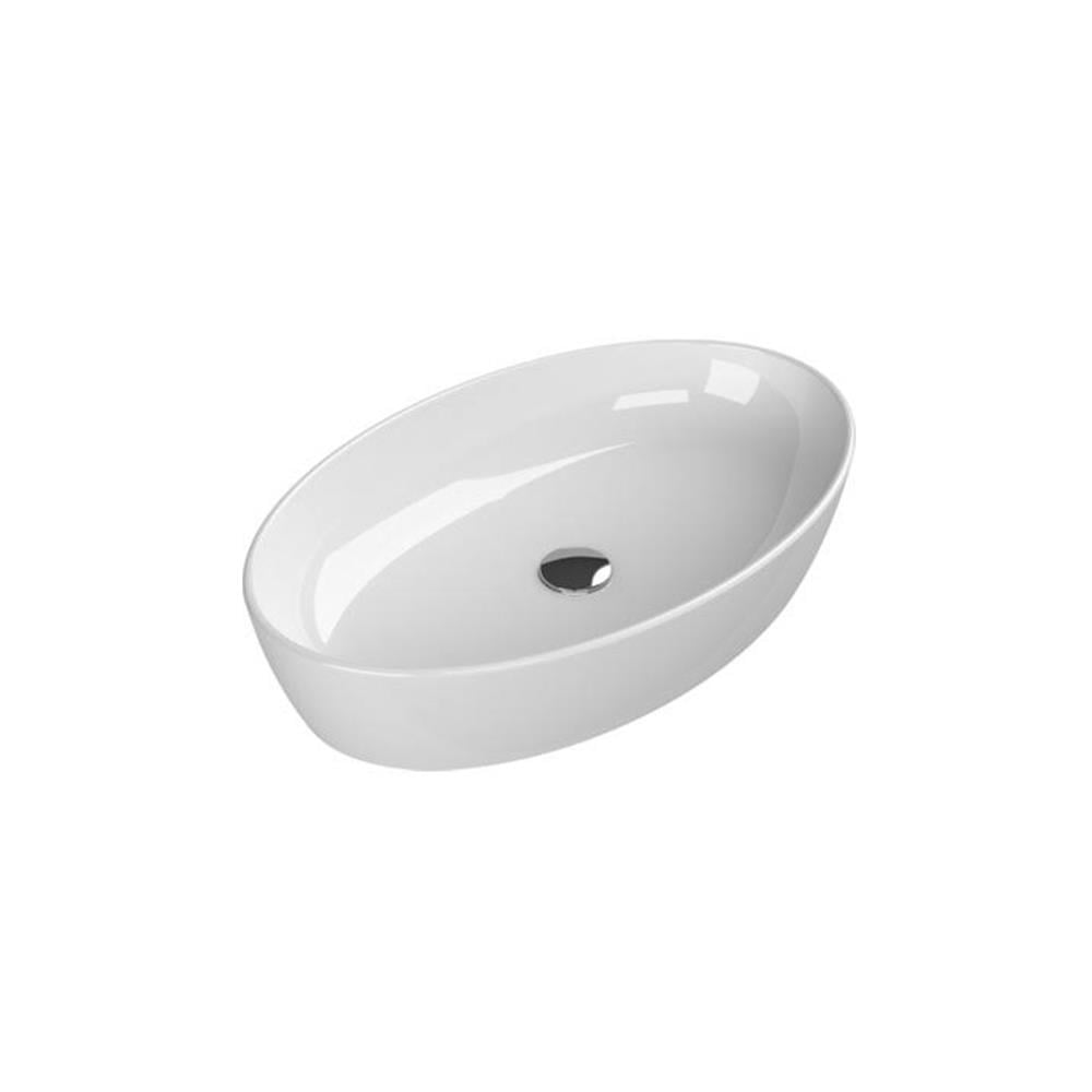 Turkuaz Cerastyle One Tezgah Üstü Lavabo 67X42Cm 076200 resmi