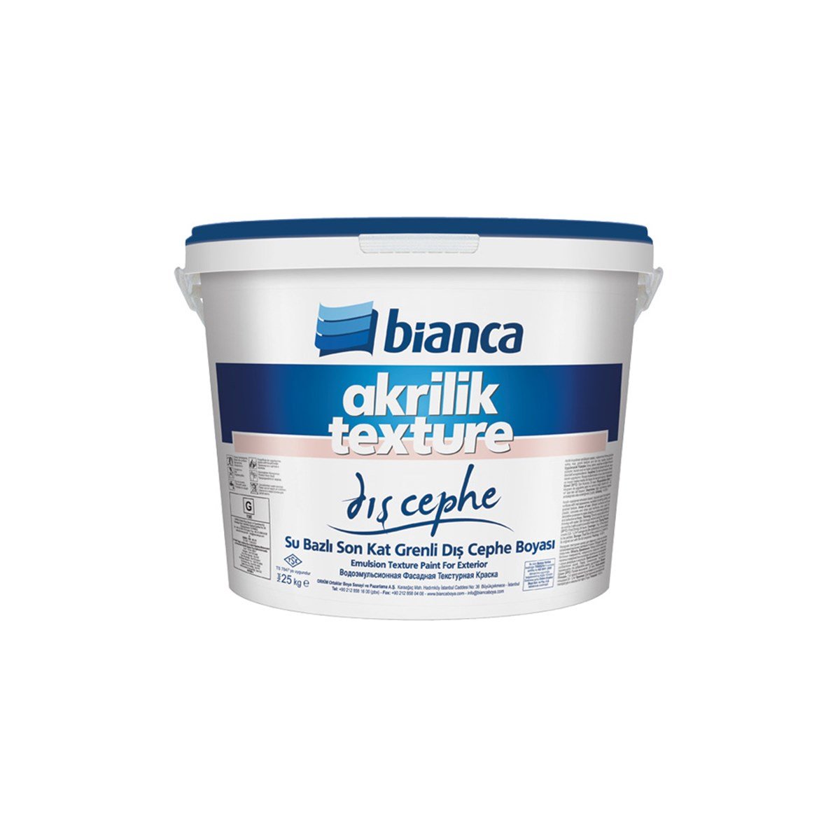 Bianca Akrilik Texture Dış Cephe Boyası 25 Kg resmi
